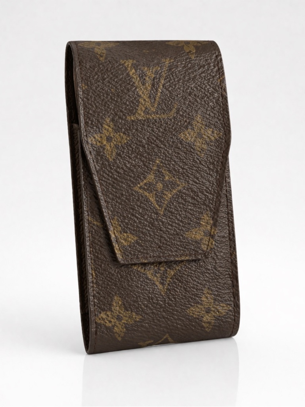 NFS Louis Vuitton Monogram Etui Vintage LV Canvas Pouch Holder Authentic